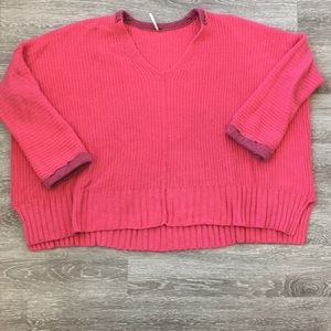 Oversized free people sweater